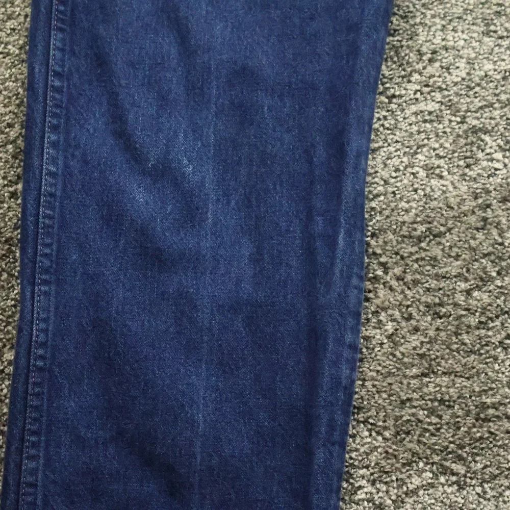 Wrangler Jeans Men's 40x27 cowbot cut Blue Denim Western Workwear